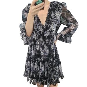 Cinq Á Sept Emori Mini Floral Dress Cottage‎ Farmhouse Praire Cocktail Wedding 4